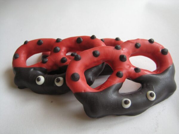12-Ladybug Chocolate Covered Pretzels - Image 4