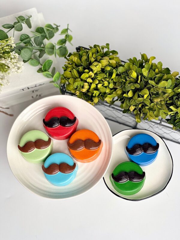 12- Mustache Chocolate Covered Oreo Favors For Any Occasion - Image 3