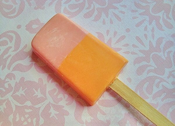 12- White Chocolate Striped Ice Cream Popsicle Favors-Wedding Shower/Wedding/Baby Shower/Birthday - Image 4