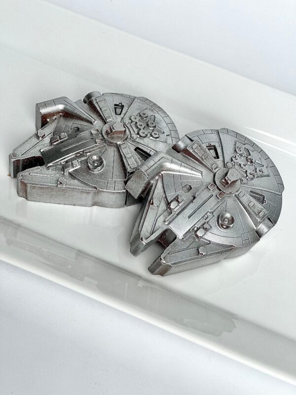 10-Star Wars Millennium Falcon Chocolate Covered Oreo Favors For Birthday Party/Star Wars Party/Space Ship Theme/Oreo Party Favors - Image 3