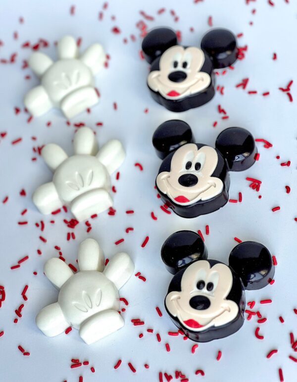 12-Mickey Mouse and Glove Chocolate Covered Oreos For Birthday Party/Mickey Mouse Themed Party