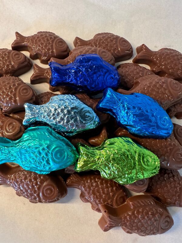 Foil Wrapped Milk Chocolate Fish Gift Box For Birthday Gift/Anniversary Gift/Fisherman Gift/Any Occasion Gifts - Image 5