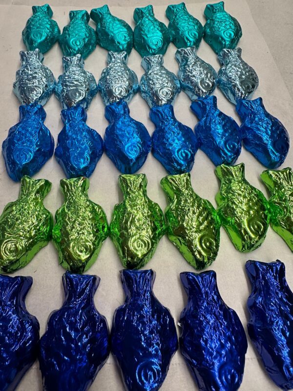 Foil Wrapped Milk Chocolate Fish Gift Box For Birthday Gift/Anniversary Gift/Fisherman Gift/Any Occasion Gifts - Image 3