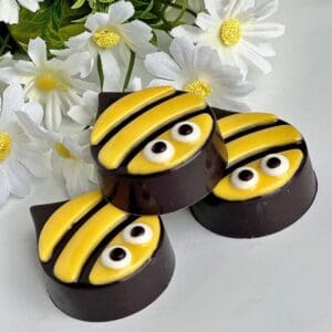 12-Bumble Bee Chocolate Covered Oreos For Birthday Party/Party Favors/Insects