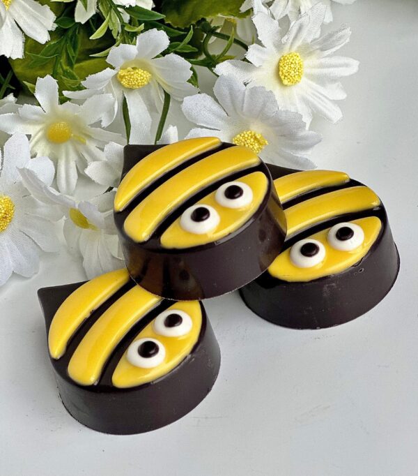 12-Bumble Bee Chocolate Covered Oreos For Birthday Party/Party Favors/Insects