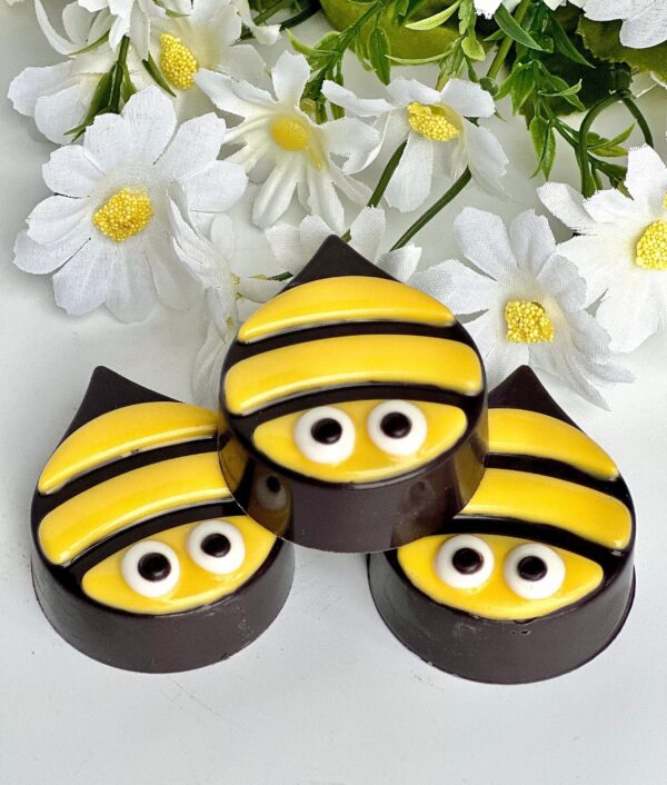 12-Bumble Bee Chocolate Covered Oreos For Birthday Party/Party Favors/Insects - Image 6