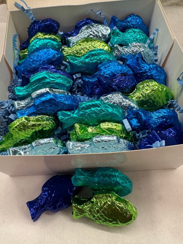 Foil Wrapped Milk Chocolate Fish Gift Box For Birthday Gift/Anniversary Gift/Fisherman Gift/Any Occasion Gifts - Image 7