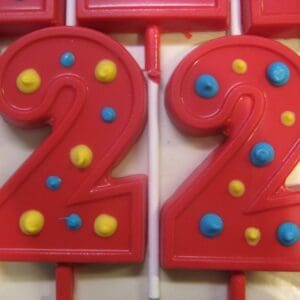 24-#2 Chocolate Lollipops For Birthday Party/Second  Birthday