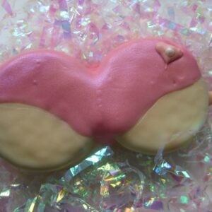 12-Pink Panties-DOUBLE Chocolate Covered Oreo Pops