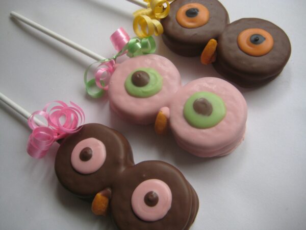 12-Owl Eyes-DOUBLE Chocolate Covered Oreo Pops - Image 2