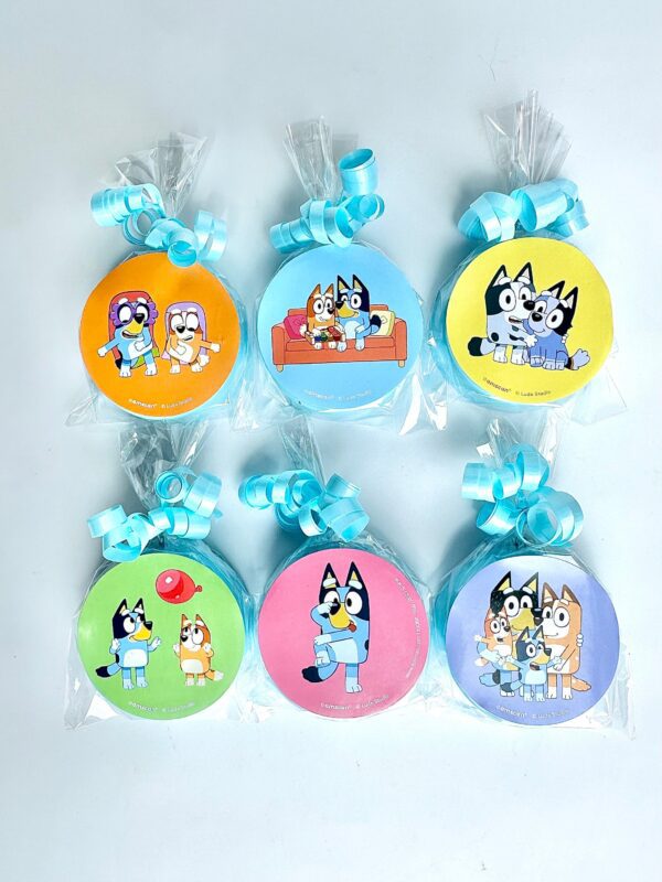12-Bluey Chocolate Covered Oreo Favors For Birthday Party/Party Favors/Bluey Theme Party