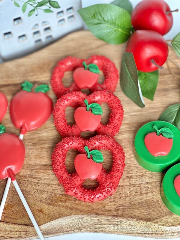 36 Piece Red Apple Party Treat Package For Birthday Party/Apple Party Theme/Party Favors - Image 3