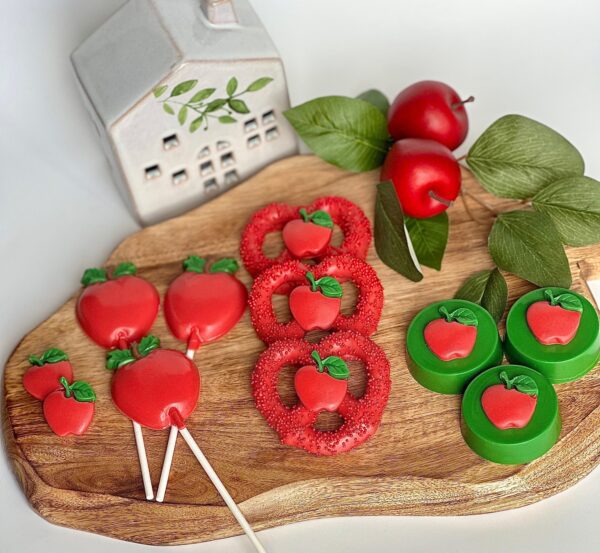 36 Piece Red Apple Party Treat Package For Birthday Party/Apple Party Theme/Party Favors - Image 5