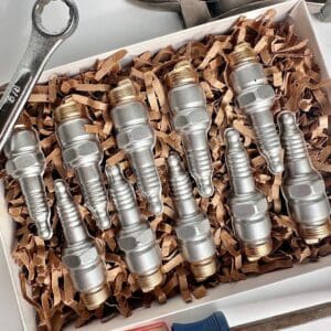 10 Chocolate Spark Plug Gift Box For Birthday Gift/Dad Gift/Mechanic Gift/Tools