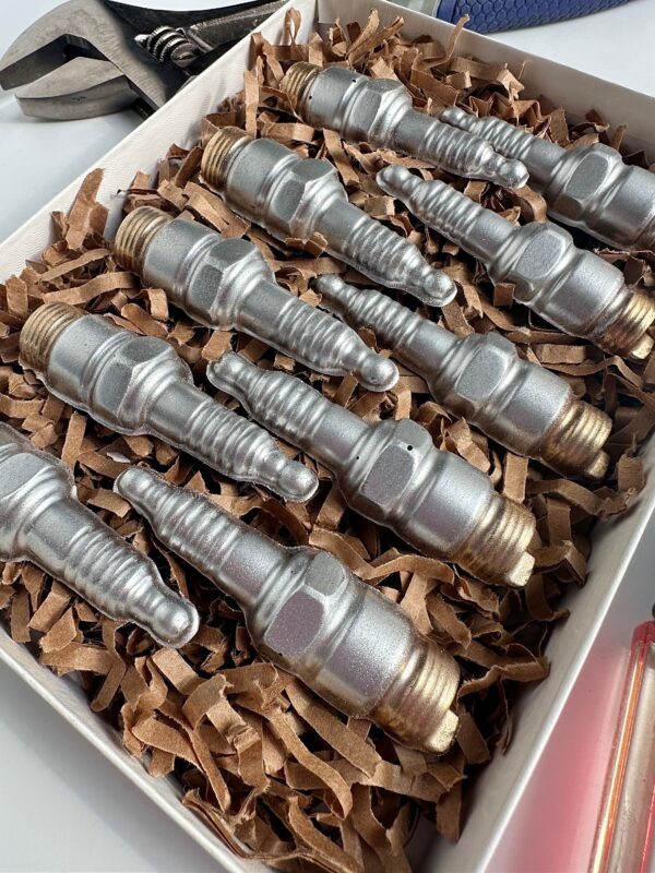 10 Chocolate Spark Plug Gift Box For Birthday Gift/Dad Gift/Mechanic Gift/Tools - Image 2