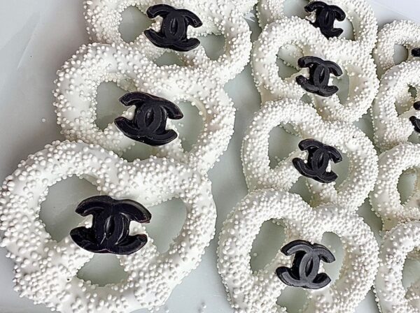 12-Designer Purse Rice Krispie Treats With Logos For Birthday Party/Wedding/Baby Shower/Party Favors/Purse Party - Image 2
