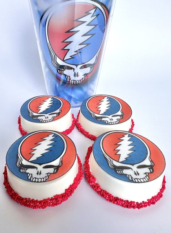 12-Grateful Dead Steal Your Face Chocolate Covered Oreo Favors for Birthday Party/Dead Fan/Grateful Dead Theme/Party Favors - Image 3
