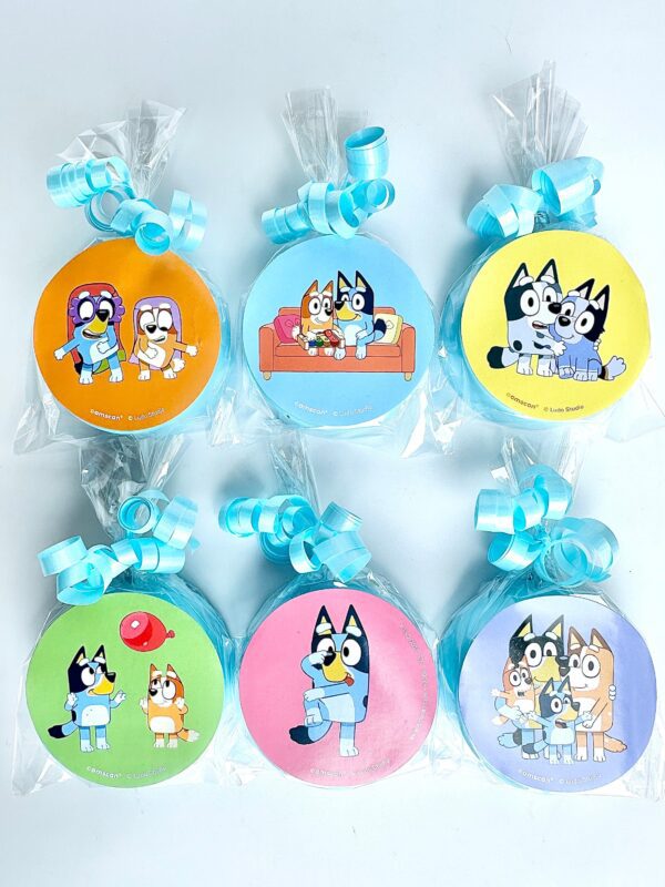 12-Bluey Chocolate Covered Oreo Favors For Birthday Party/Party Favors/Bluey Theme Party - Image 7