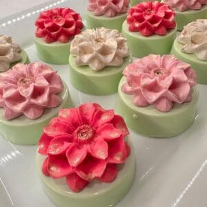 12-Flower Chocolate Covered Oreo Favors