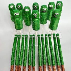 24 Piece Pickle Party Package For Birthday Party Favors/Pickle Party Favors/Pickle Lover/Pickle Favors/Pickle Pretzels