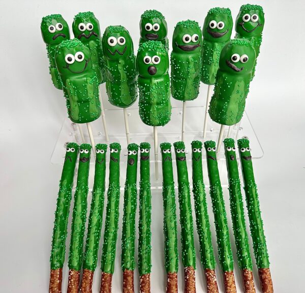 24 Piece Pickle Party Package For Birthday Party Favors/Pickle Party Favors/Pickle Lover/Pickle Favors/Pickle Pretzels