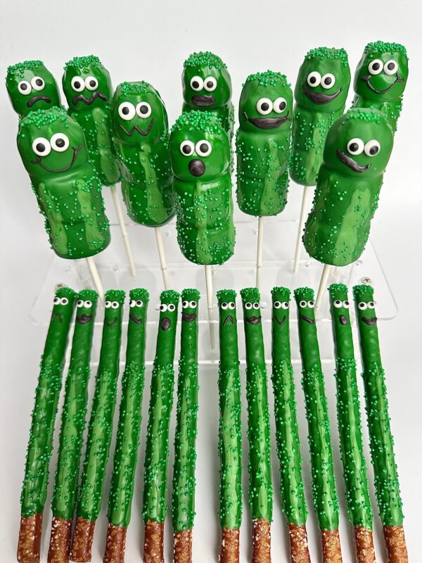 24 Piece Pickle Party Package For Birthday Party Favors/Pickle Party Favors/Pickle Lover/Pickle Favors/Pickle Pretzels - Image 2