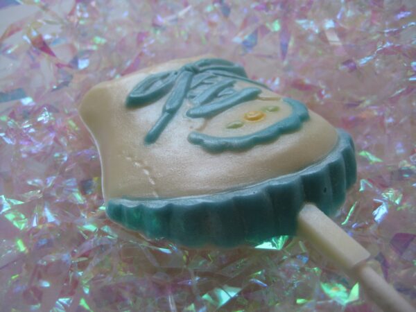 12-Baby Boy Booty White Chocolate Lollipops For Baby Shower Favors/Party Favors/Chocolate Baby Shoe - Image 3