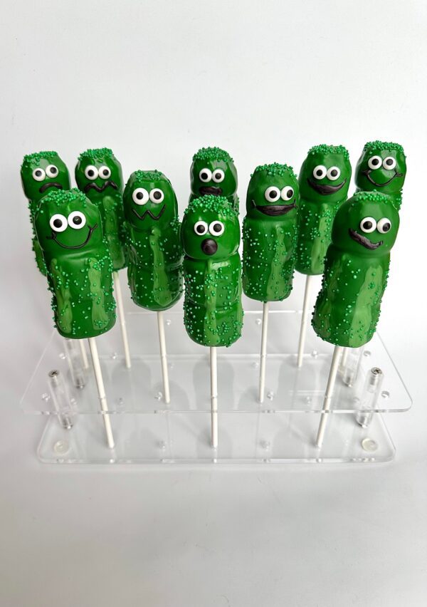 12-Pickle Marshmallow Pops For Pickle Party/Party Favor/Pickle Lovers - Image 2