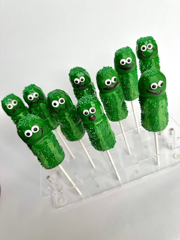 12-Pickle Marshmallow Pops For Pickle Party/Party Favor/Pickle Lovers - Image 4