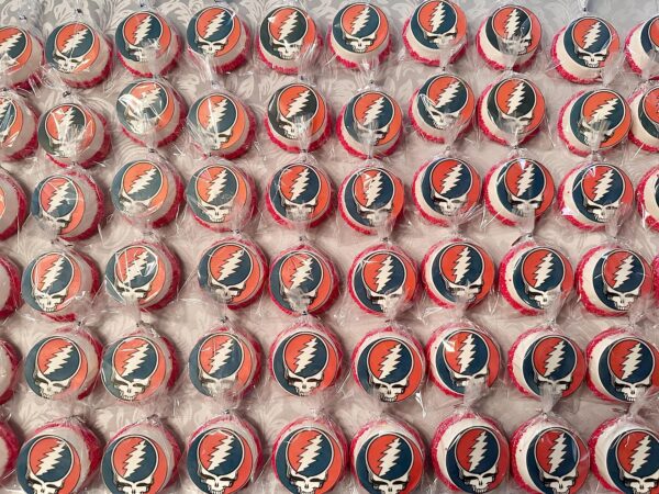 12-Grateful Dead Steal Your Face Chocolate Covered Oreo Favors for Birthday Party/Dead Fan/Grateful Dead Theme/Party Favors - Image 7