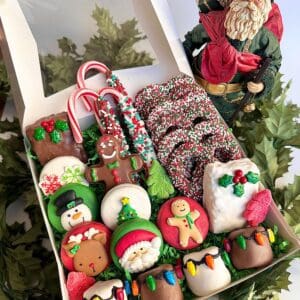 Large Christmas Treat Gift Box For Christmas Gift/Chocolate Treats/Holiday Chocolate Treats