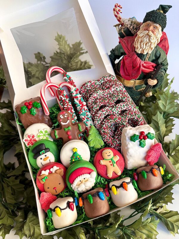 Large Christmas Treat Gift Box For Christmas Gift/Chocolate Treats/Holiday Chocolate Treats