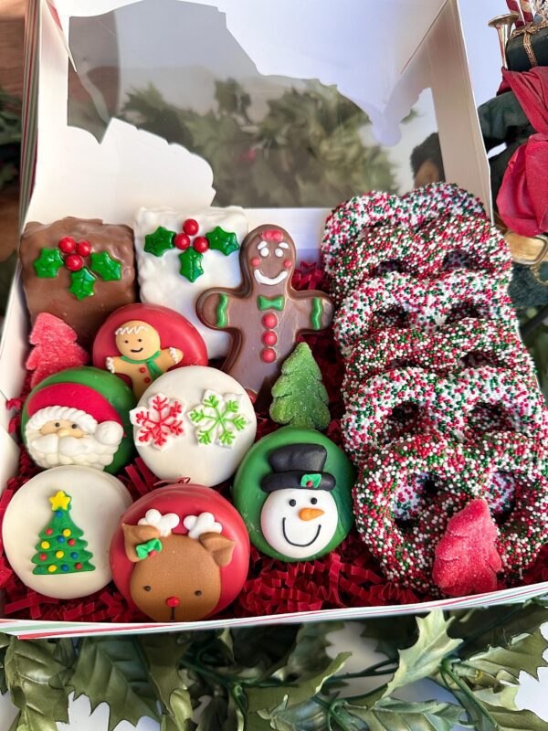 Christmas Treat Gift Box For Christmas Gift/Chocolate Treats/Holiday Chocolate Treats - Image 2