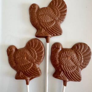 12-Turkey Lollipops For Fall/Thanksgiving/Thanksgiving Favors/Party Favors