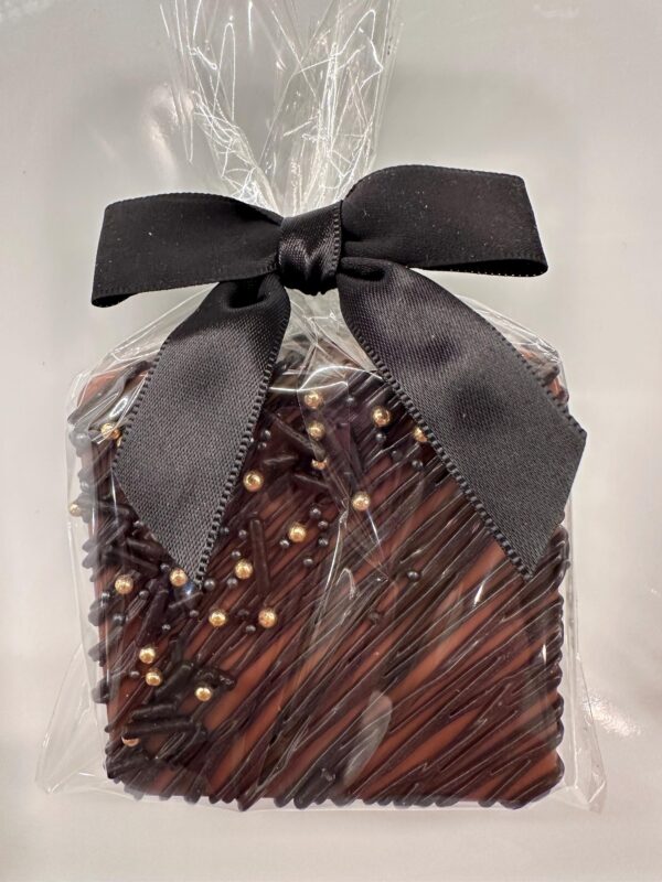 8-Black and Gold S’mores Treats For Baby Shower/Wedding Favors/Birthday Party Favors - Image 4