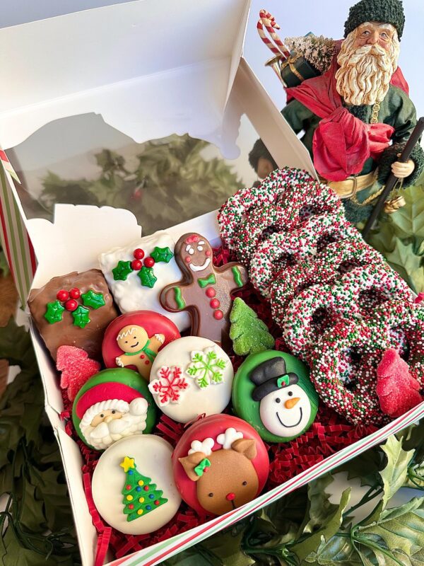 Christmas Treat Gift Box For Christmas Gift/Chocolate Treats/Holiday Chocolate Treats - Image 3