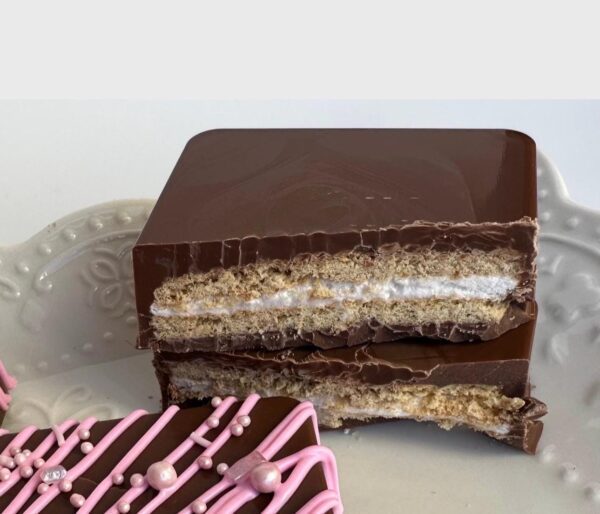 8-Black and Gold S’mores Treats For Baby Shower/Wedding Favors/Birthday Party Favors - Image 5