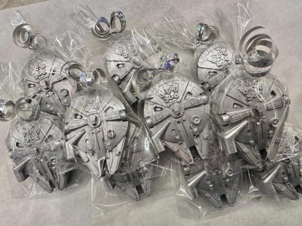 10-Star Wars Millennium Falcon Chocolate Covered Oreo Favors For Birthday Party/Star Wars Party/Space Ship Theme/Oreo Party Favors - Image 6