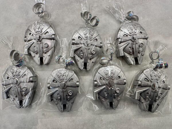 10-Star Wars Millennium Falcon Chocolate Covered Oreo Favors For Birthday Party/Star Wars Party/Space Ship Theme/Oreo Party Favors - Image 7