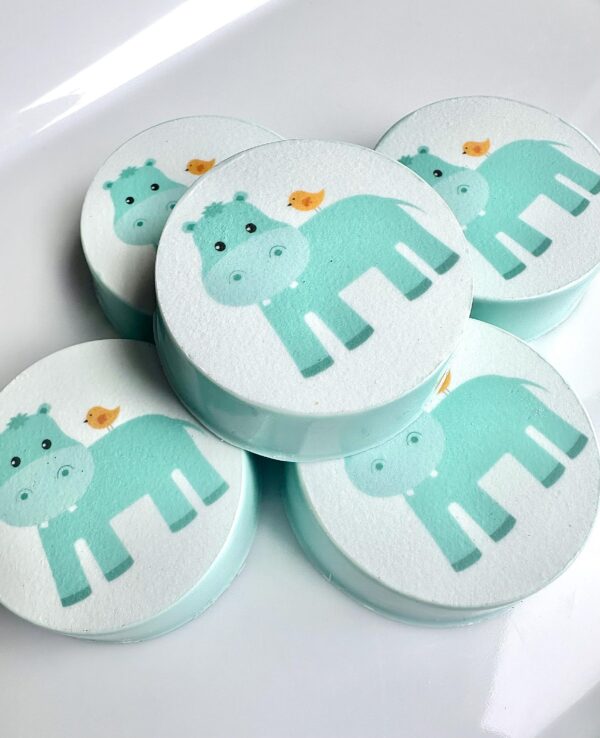12-Baby Hippo Chocolate Covered Oreo Favors For Birthday Party/Party Favors/Baby Shower/Hippos - Image 3