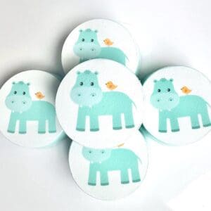12-Baby Hippo Chocolate Covered Oreo Favors For Birthday Party/Party Favors/Baby Shower/Hippos