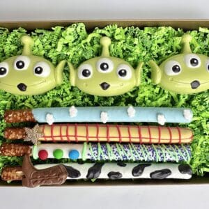 Toy Story Chocolate Covered Mini Oreos/Chocolate Covered Pretzels Gift Box