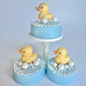 6-Rubber Duckie Chocolate Covered Oreos