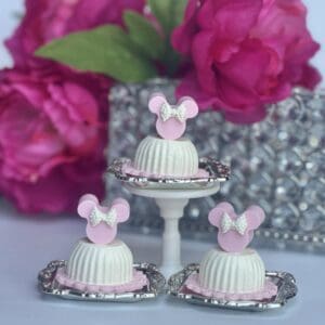 12-Minnie Mouse Chocolate Covered Mini Oreos