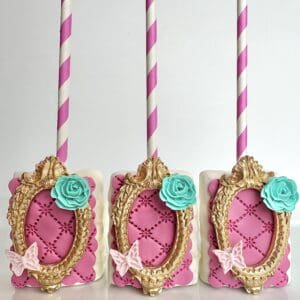 12-Elegant Chocolate Covered Rice Krispie Treats